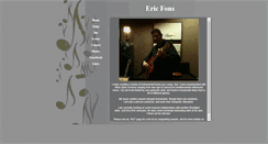 Desktop Screenshot of ericfonsmusic.com